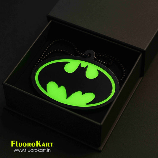 Batman Logo – Fluorescent Car Mirror Hanging Charm