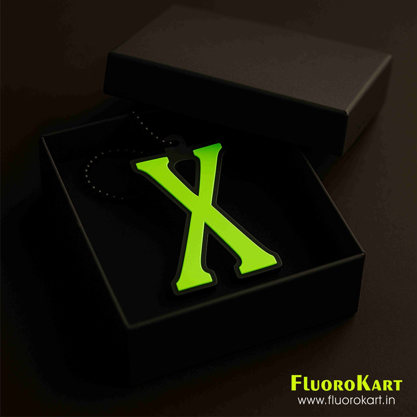 X Symbol – Fluorescent Car Mirror Hanging Charm