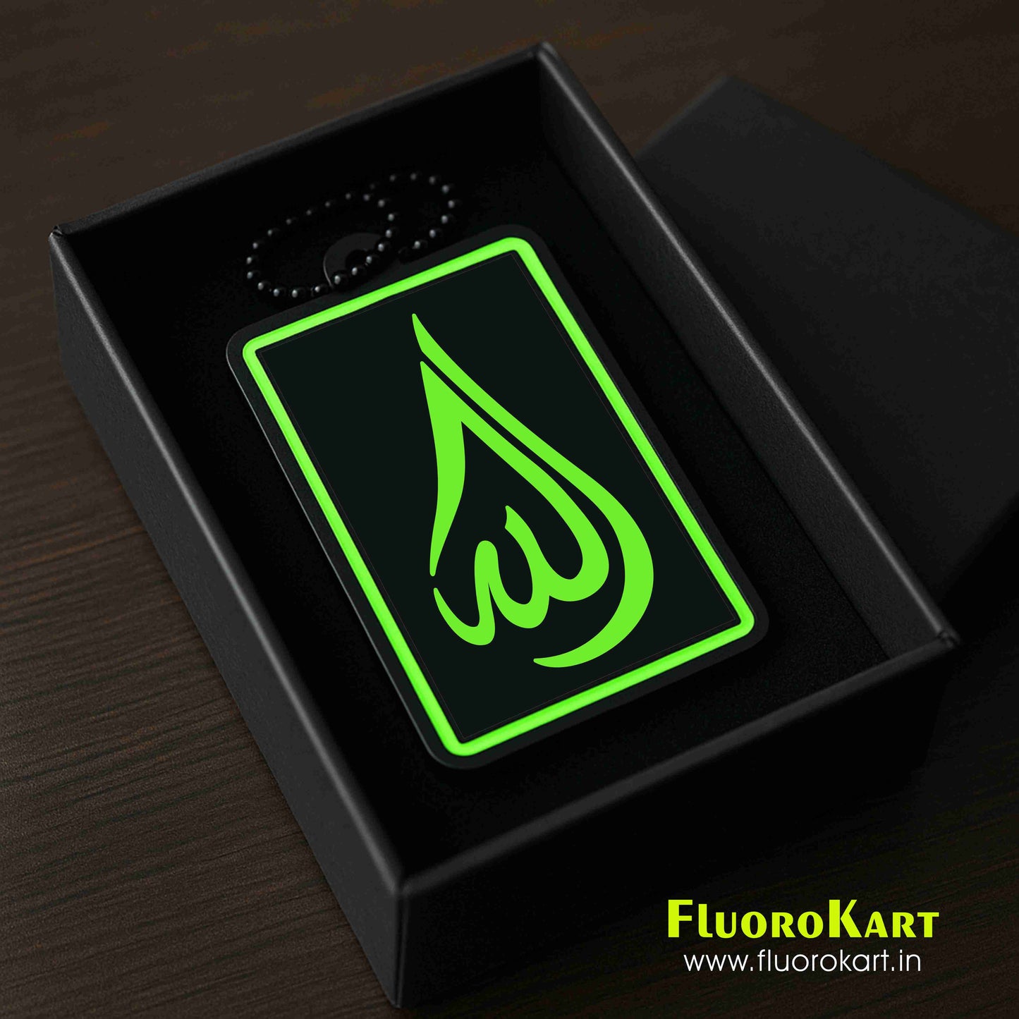 Allah Symbol – Fluorescent Car Mirror Hanging Charm