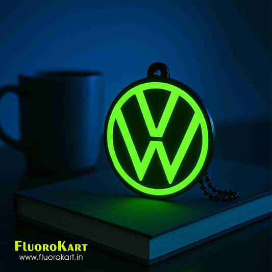 Volkswagen Logo – Fluorescent Car Mirror Hanging Charm