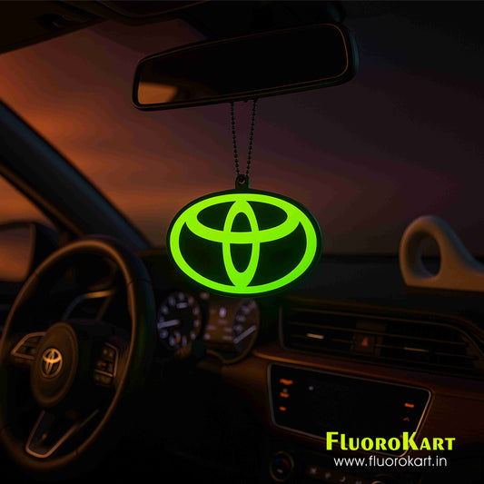Toyota Logo – Fluorescent Car Mirror Hanging Charm