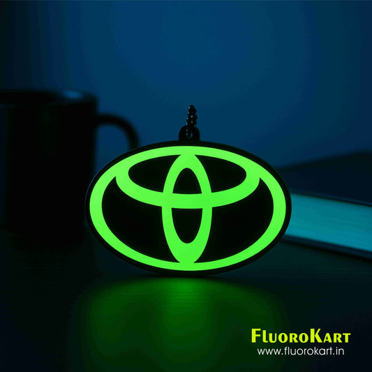 Toyota Logo – Fluorescent Car Mirror Hanging Charm