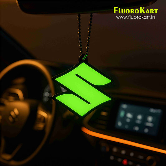 Suzuki Logo – Fluorescent Car Mirror Hanging Charm