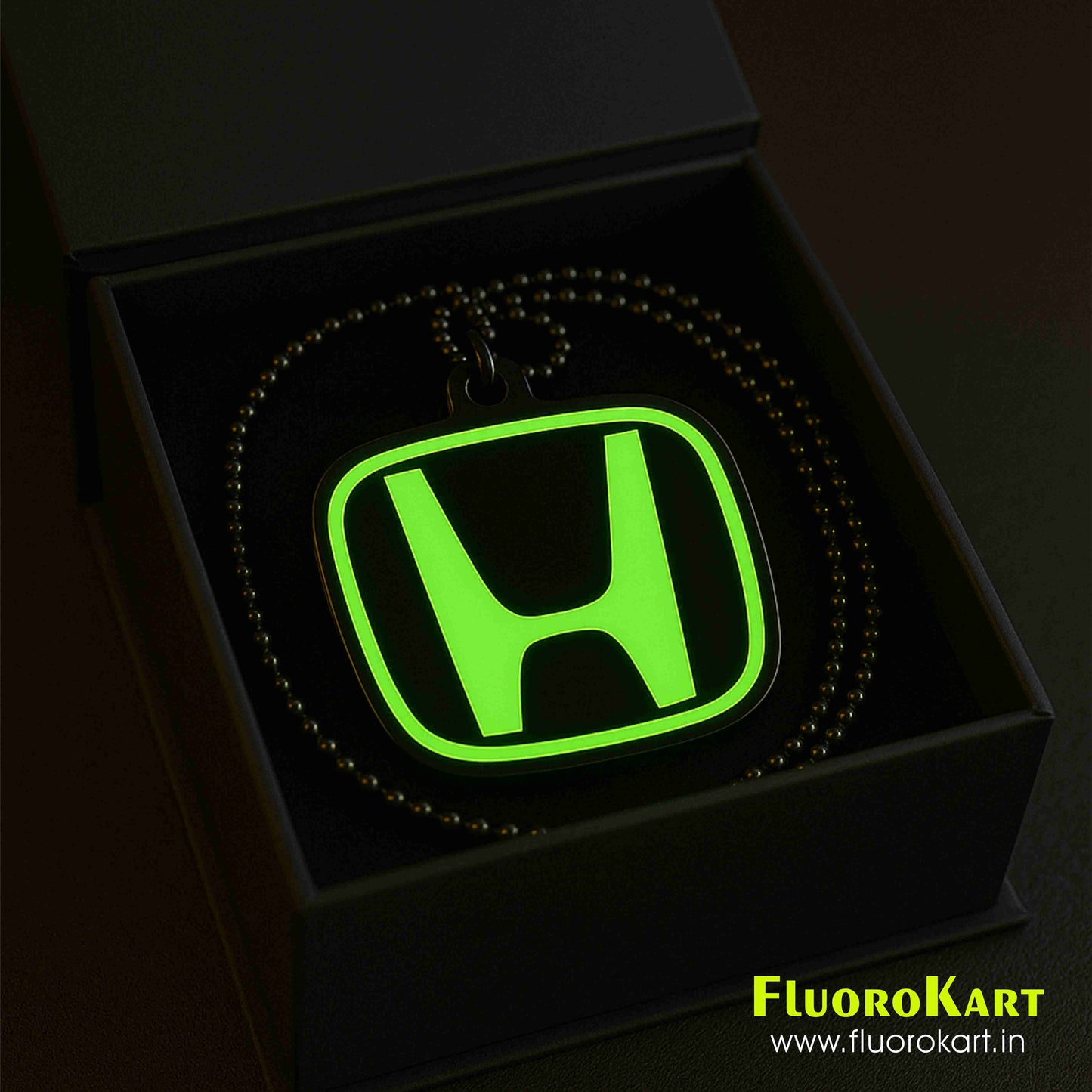 Honda Logo – Fluorescent Car Mirror Hanging Charm