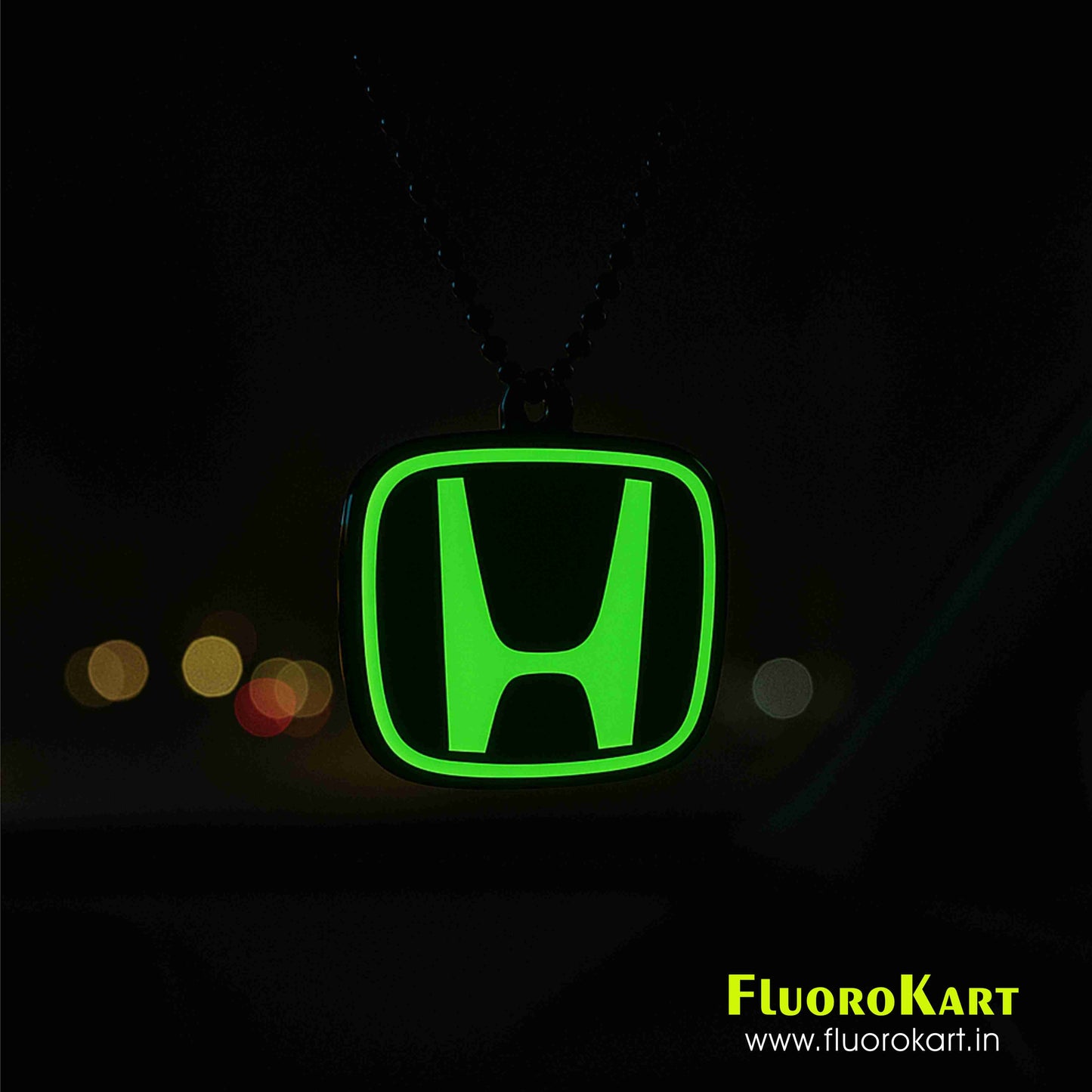 Honda Logo – Fluorescent Car Mirror Hanging Charm